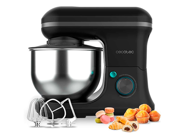 Cecotec Batidora Amasadora Cecomixer Merengue 5L 1200 Negro