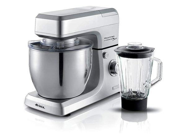 Ariete 1598/1 Pastamatic Gourmet (1200W) robot de cocina con bol 7L y jarra vidrio 1,5L