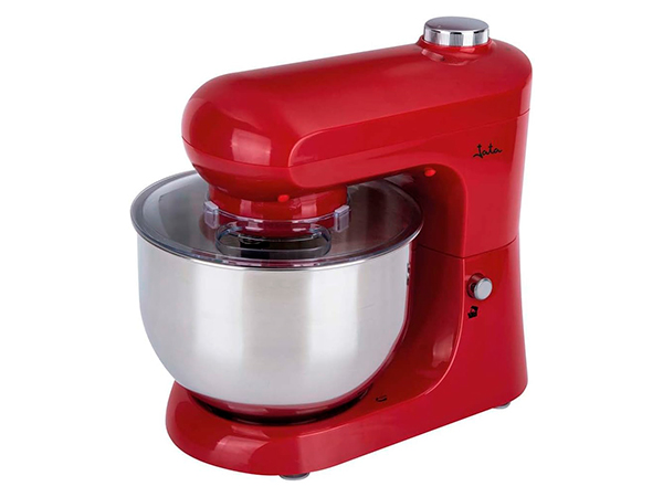 Jata JEMA1502 (1200W, 5L) batidora amasadora mezcladora con bol de acero inoxidable