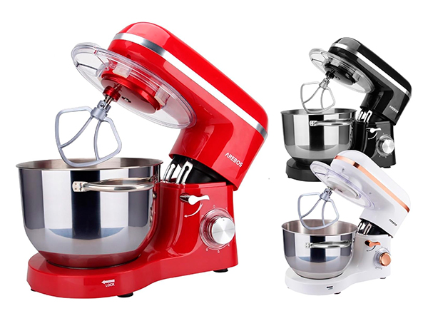 Arebos batidora amasadora 6L 1500W