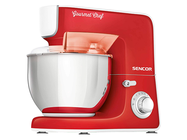 Sencor STM 3774RD - Mezclador de planetas, color rojo — batidora amasadora SENCOR