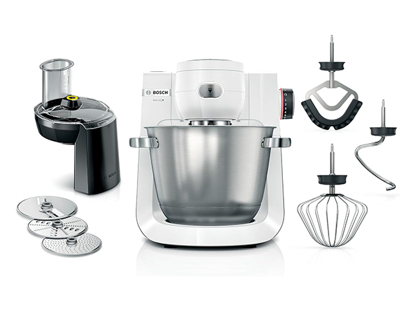 Bosch Serie 6 MUMS6EW13D (1600W, 5,5L) blanco/plateado