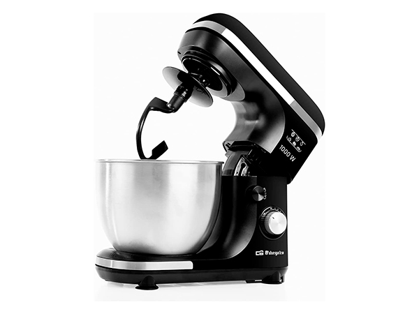 Orbegozo AM 6500 (1000W, 5L) - batidora amasadora con motor AC y ventosas