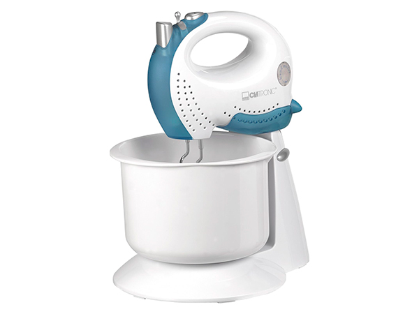 Clatronic HMS 3320 batidora amasadora con recipiente giratorio 2,5 L (250W) Azul/Blanco