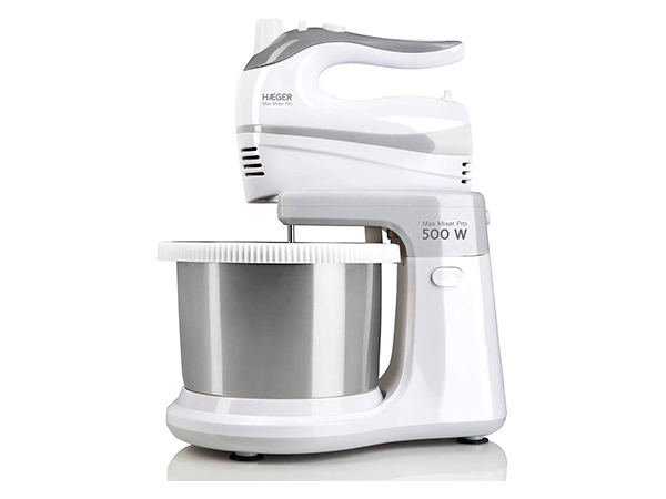 HAEGER batidora amasadora 500W bol 2L autogiratorio inox