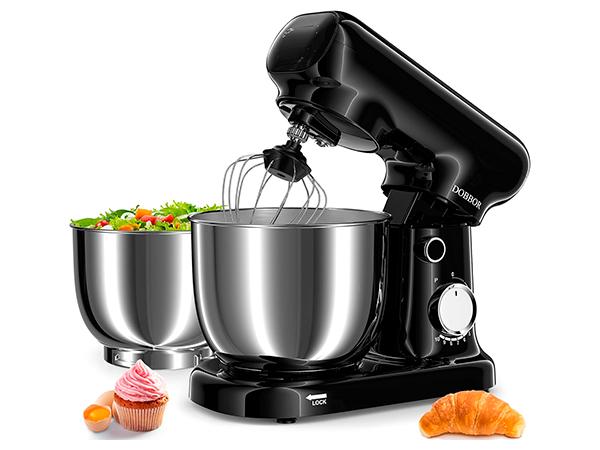 DOBBOR doble bol inox 2,5L + 3L 1500W apta lavavajillas