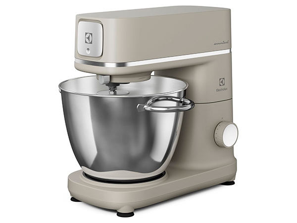 Electrolux Asistente de cocina E6KM1-4PPT (1200W) 2 boles (6L y 4L) Perla platino