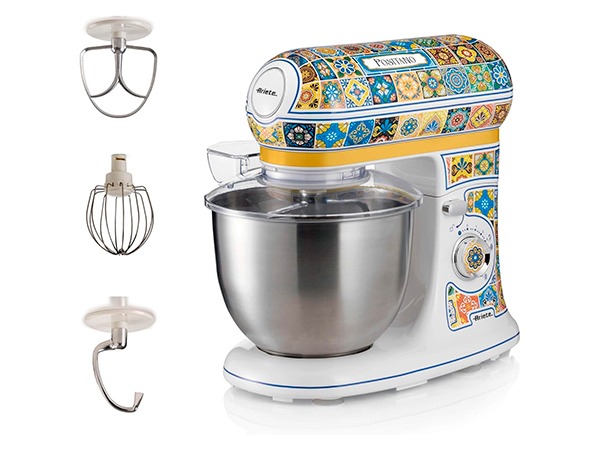 Ariete 1588 Positano (2400W, 5,5L) amasadora planetaria azul/blanco