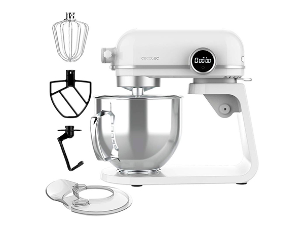 Cecotec Batidora Amasadora Twist&Fusion 4500 Luxury White