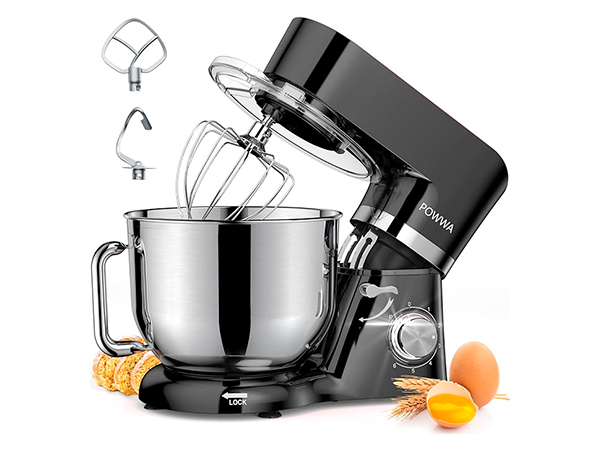 POWWA batidora amasadora 1500W bol 5,5L