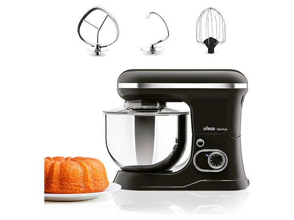 Ufesa Genius amasadora 5L 1200W 6 velocidades + turbo