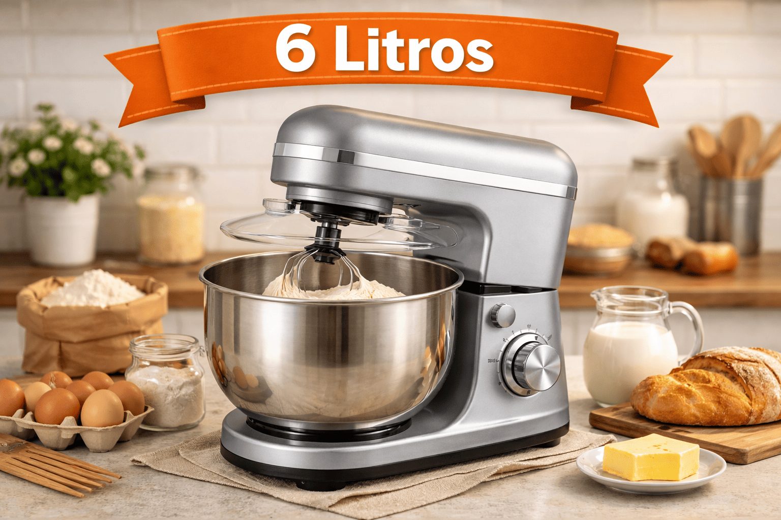 Amasadoras de 6 litros