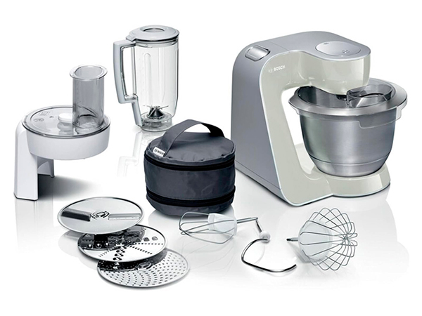 Bosch MUM5 CreationLine MUM58L20 (1000W, 3,9L) gris/plata