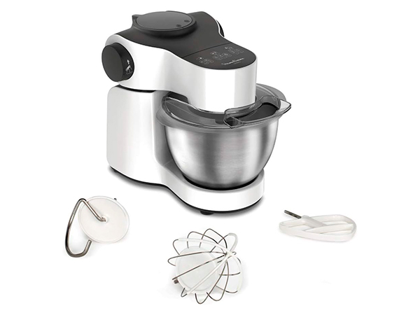 Moulinex Wizzo QA310110 (1000W, 4L) blanco con batidor Flex