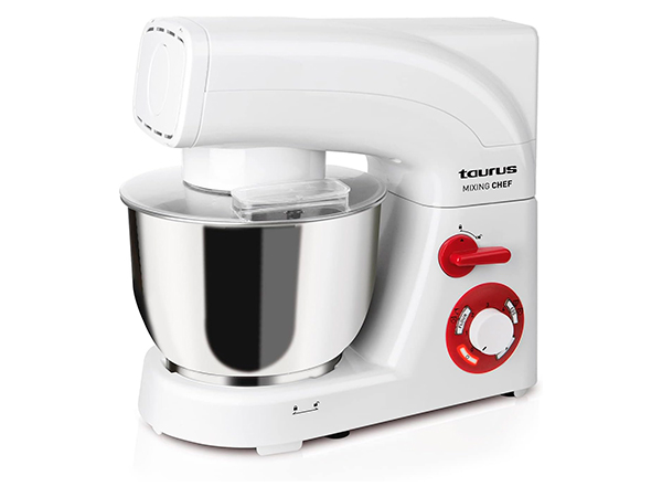 Taurus Mixing Chef 1200W bol 5,5L 6 funciones turbo programas