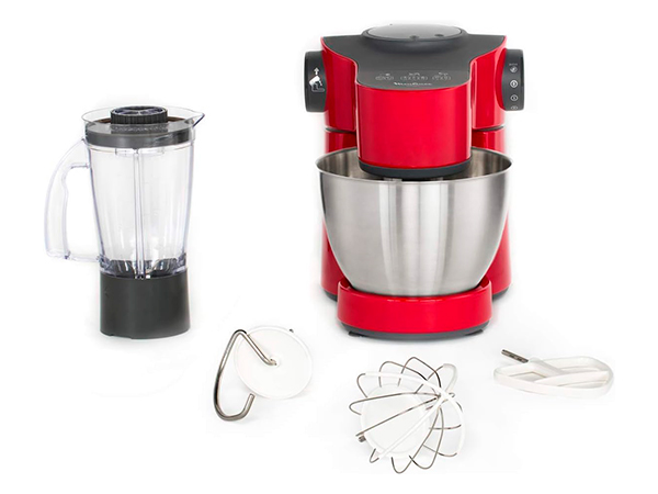Moulinex Wizzo QA311510 (1000W, 4L) rojo con batidora 1L