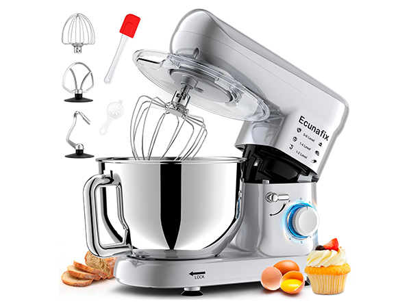 Ecunafix Batidora Amasadora 6,5L 2000W